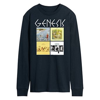 Men's Genesis Album Grid Long Sleeve Tee