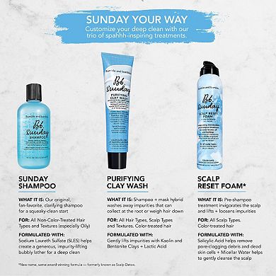 Sunday Scalp Reset Foam Pre Shampoo