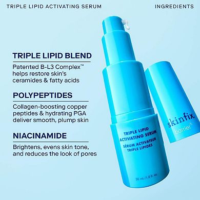 Barrier+ Triple Lipid + Collagen + Niacinamide Activating Serum