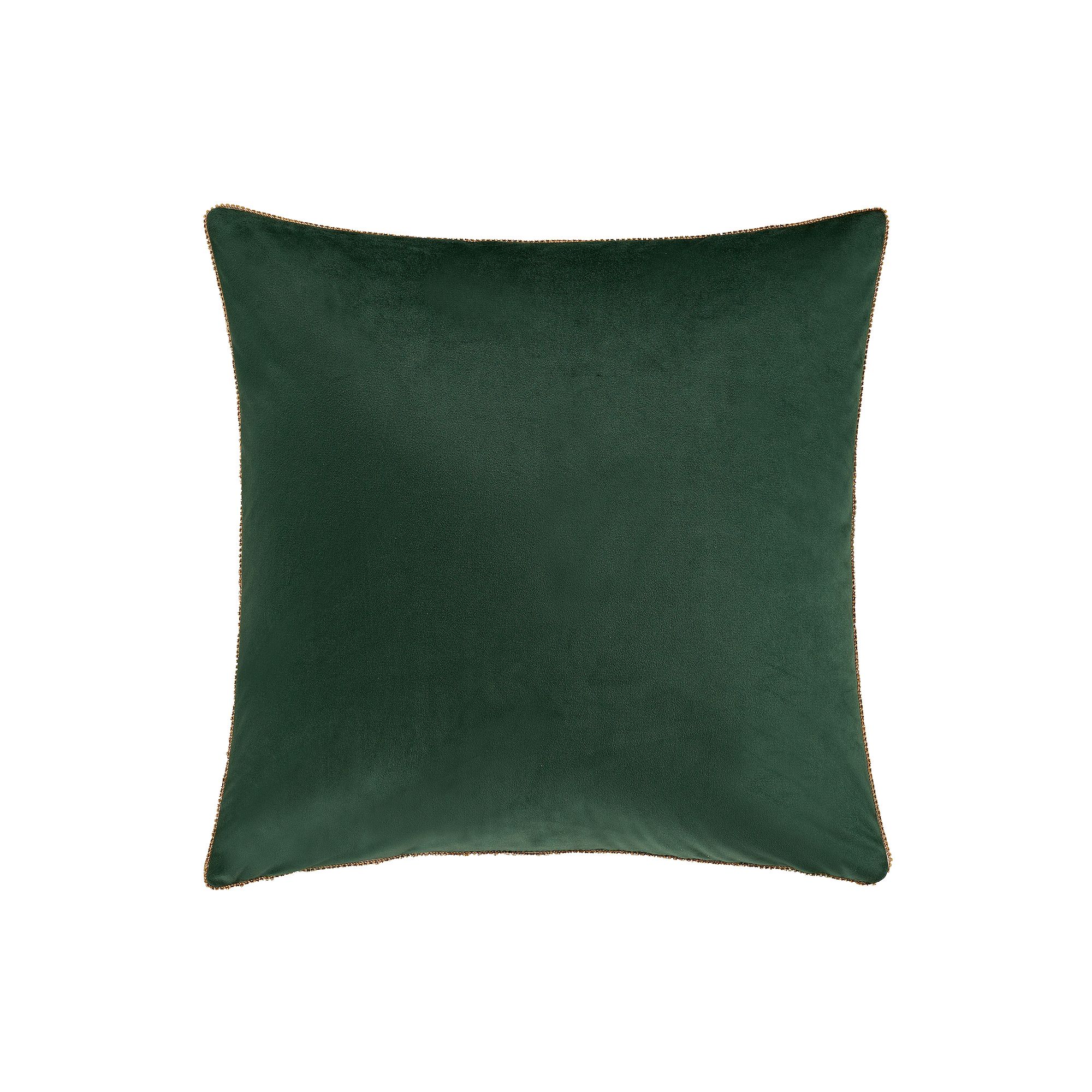 Five Queens Court Nicholas Evergreen 18 Square Embellished Decorative Th