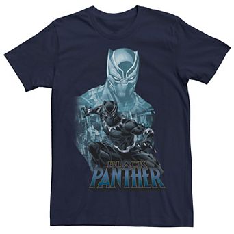 Men's Marvel Wakanda Forever Black Panther Big Portrait Tee