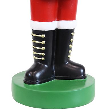 Sunnydaze Santa Claus with Tree Indoor Nutcracker Statue - 16.75 in