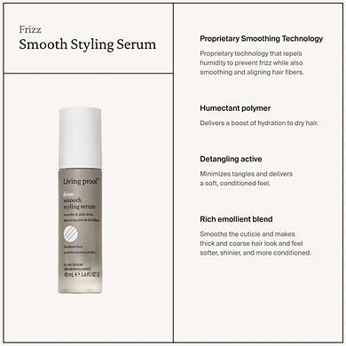 No Frizz Smooth Styling Serum