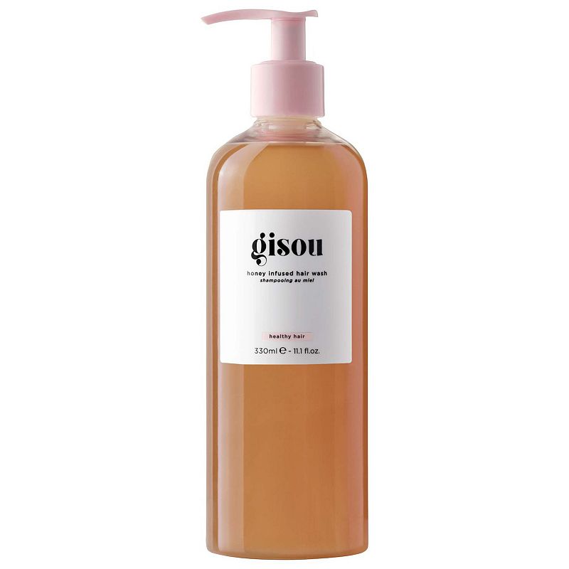Honey Infused Hair Wash Shampoo, Size: 11.1 FL Oz, White