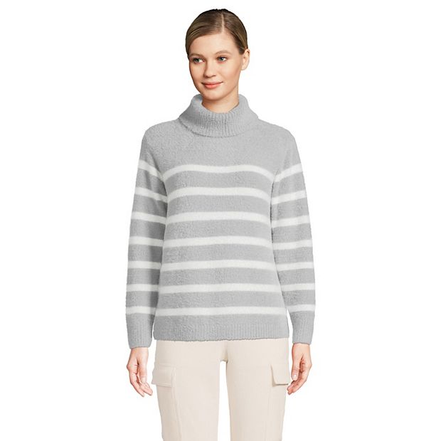 Lands end women's turtleneck on sale sweaters