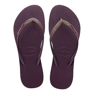 Havaianas Slim Sparkle II Women's Flip Flop Sandals