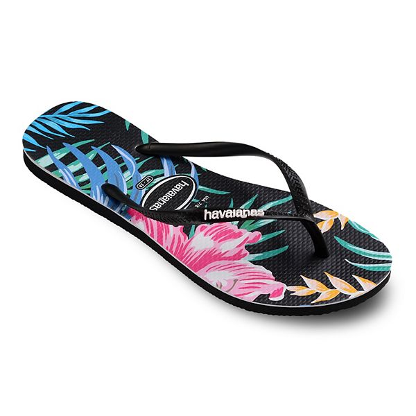 Havaianas Slim Floral Palm Women's Flip Flop Sandals