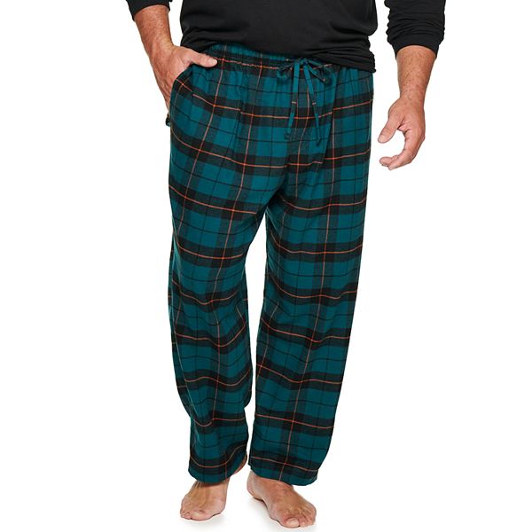 Big & Tall Sonoma Goods For Life® Flannel Pajama Pants