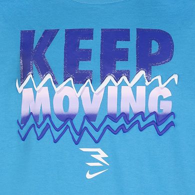 Girls 7-16 Nike 3BRAND "Just Keep Moving" Tee by Russell Wilson