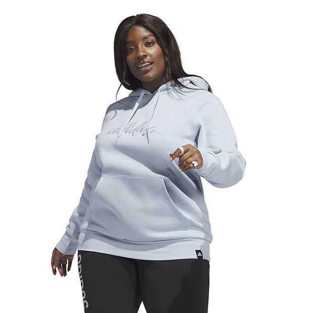 Adidas plus size store hoodie