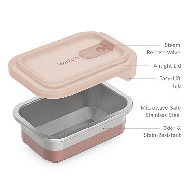 Bentgo Microsteel Heat & Eat Snack Container