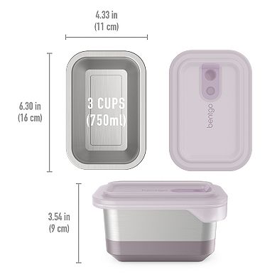 Bentgo Microsteel Heat & Eat Lunch Container