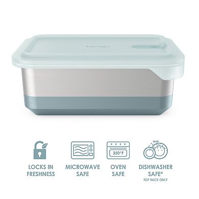 Bentgo Microsteel Heat & Eat Family-Size Food Container