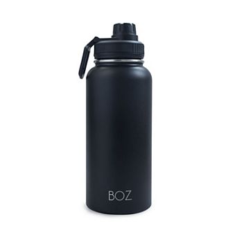 Boz Stainless Steel Water Bottle Xl (1l / 32oz) Wide Mouth Double Wall Insulated - Pink Blush
