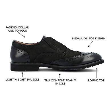 Thomas & Vine Covington Brogue Men's Oxford Dess Shoes