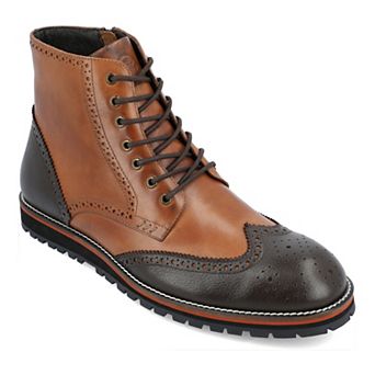 Thomas & Vine Elijah Wingtip Men's Leather Ankle Boots