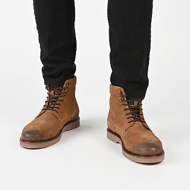 Thomas & Vine Samwell Plain Toe Men's Leather Ankle Boots