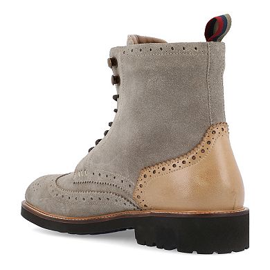 Thomas & Vine Welch Wingtip Men's Leather Ankle Boot