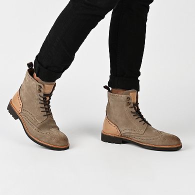 Thomas & Vine Welch Wingtip Men's Leather Ankle Boot