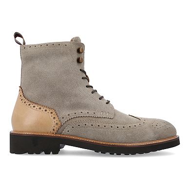 Thomas & Vine Welch Wingtip Men's Leather Ankle Boot