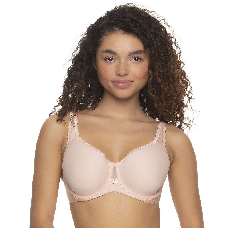Paramour by Felina Celestial Breathable Full Coverage Contour Bra 135160, Women's, Size: 40 C, Cameo Pink