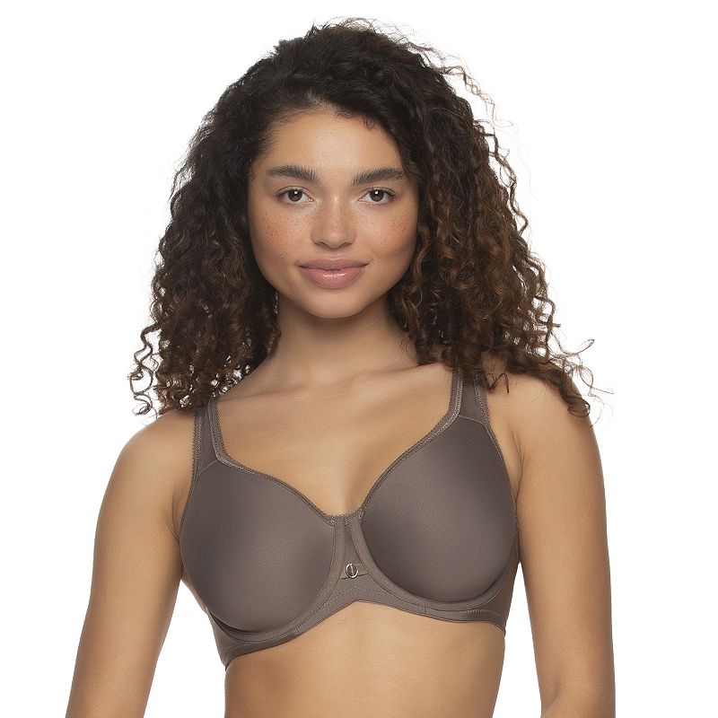 Paramour by Felina Celestial Breathable Full Coverage Contour Bra 135160, Women's, Size: 34 G, Mink