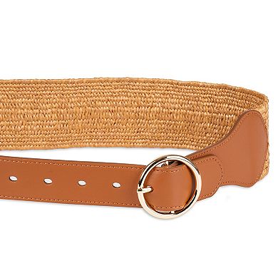 Women' LC By Lauren Conrad Wide Straw Belt