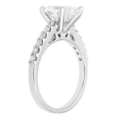 Evergreen Diamonds 14k White Gold 2 3/8 Carat T.W. IGL Certified Oval Lab-Grown Diamond Ring