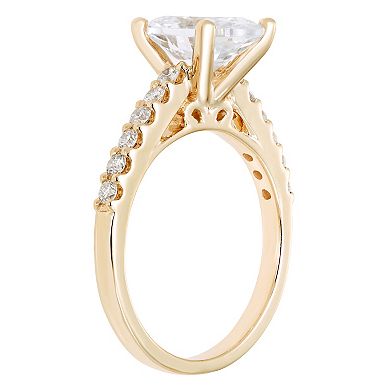 Evergreen Diamonds 14k Gold 2 3/8 Carat T.W. IGL Certified Oval Lab-Grown Diamond Ring