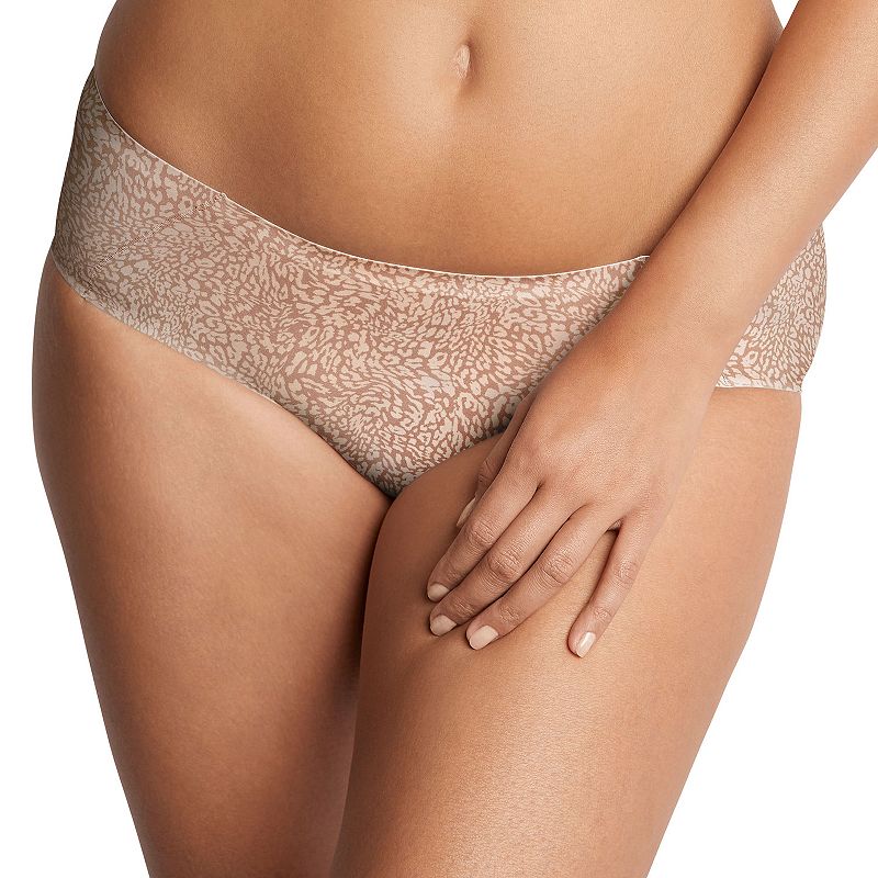 Women's Bali® Comfort Revolution® Soft Touch Hipster Panty DFSTHP, Size: 9, Warm Brown Animal