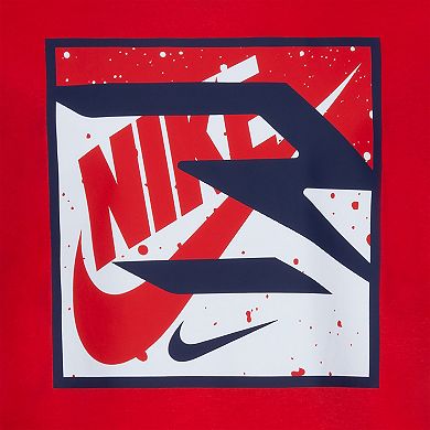 Boys 8-20 Nike 3BRAND Box Logo Tee by Russell Wilson