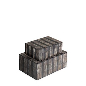 Madison Boxes, Set of 2