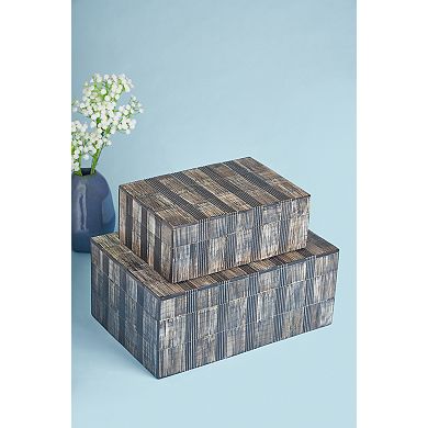 Madison Boxes, Set of 2