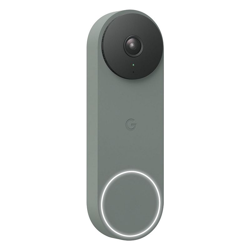 Google Nest Doorbell (Wired, 2nd Generation), Green