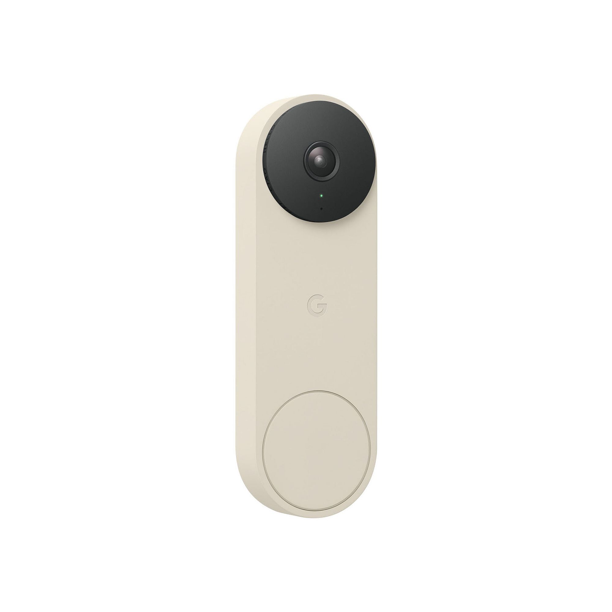 Google Nest Doorbell (Wired, 2nd Generation), Linen