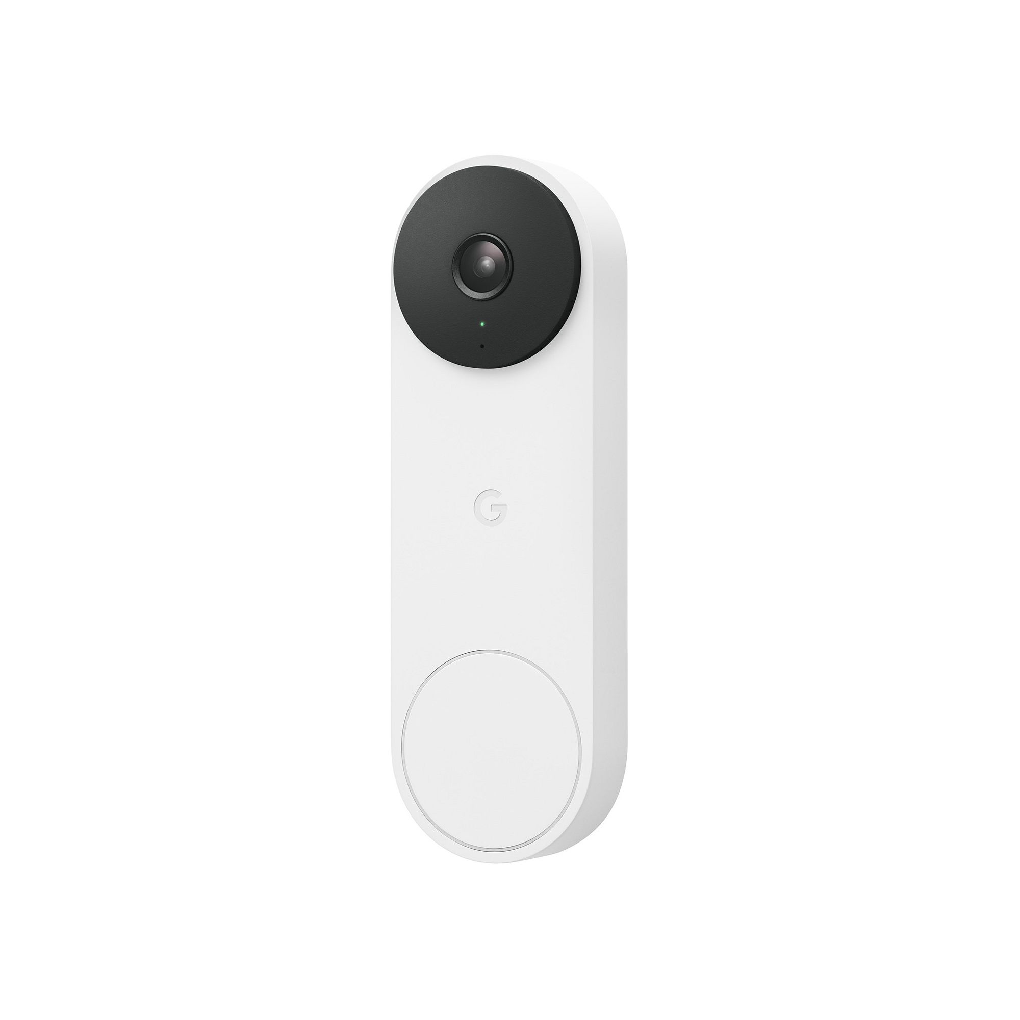 Google Nest Doorbell (Wired, 2nd Generation), Snow