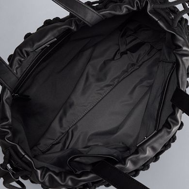Simply Vera Vera Wang Knotted Drawstring Tote Bag