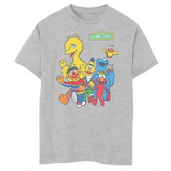 Boys 8-20 Sesame Street Elmo And Friends Graphic Tee