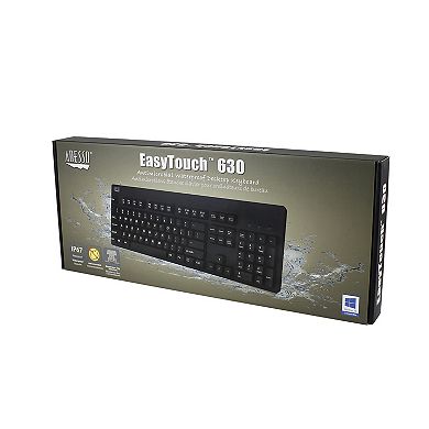 Adesso EasyTouch 630UB Antimicrobial Waterproof Keyboard