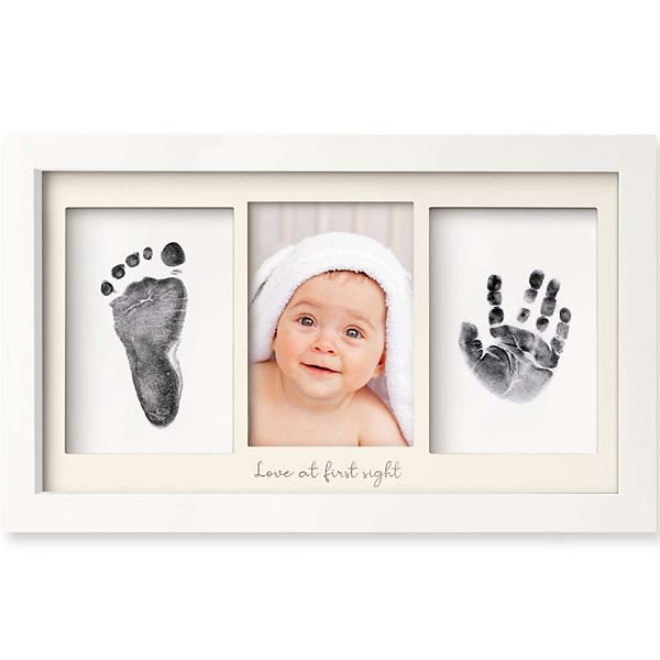 Baby Products Online - Baby Footprint Kit Handprint Photo Frame