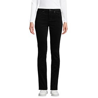 Women's Lands' End Tall Mid Rise Corduroy Pants