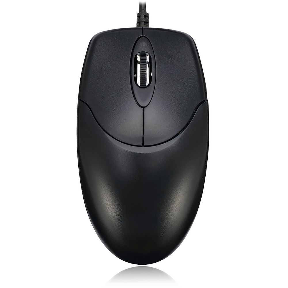Adesso 3-Button Desktop Optical Scroll Mouse (USB)