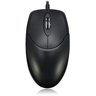 Adesso 3-Button Desktop Optical Scroll Mouse (USB)