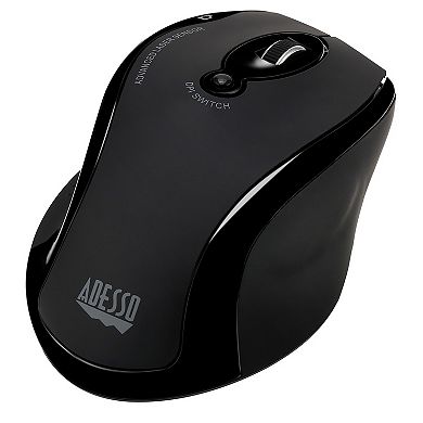Adesso iMouse G25 Wireless Ergonomic Laser Mouse