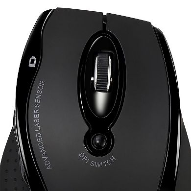 Adesso iMouse G25 Wireless Ergonomic Laser Mouse