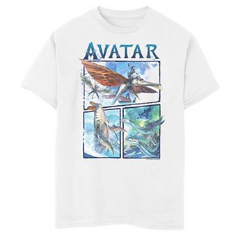 Boys 8-20 Avatar 2 Air And Sea Creatures Graphic Tee