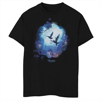 Boys 8-20 Avatar 2 Flying Pandora Forest Graphic Tee