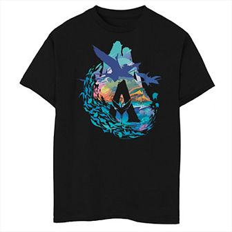 Boys 8-20 Avatar 2 Banshee Jake & Neytiri Graphic Tee