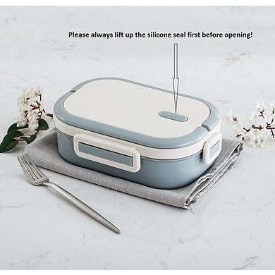 Lille Home Leakproof Stainless Steel Food Container Set of 3, 470ML, 900ML, 1.4L