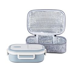 Lille Home Stackable Stainless Steel Thermal Compartment Lunch